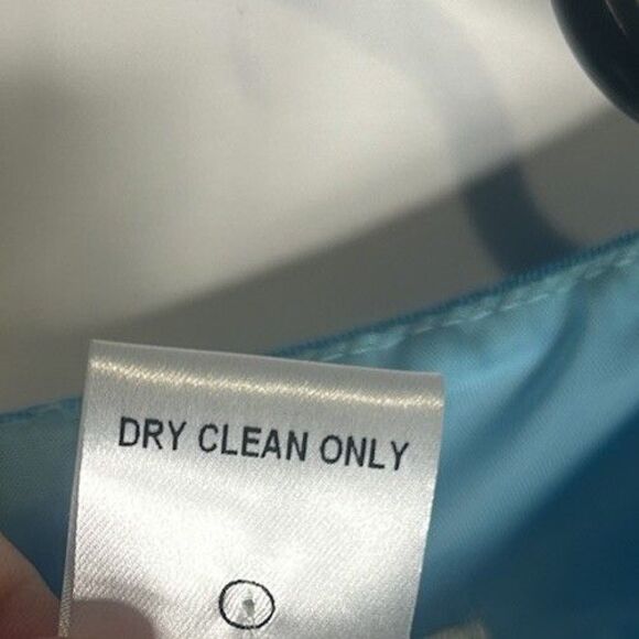 Lotus Grace Rare Women’s 3/4 Ruffle Sleeve Formal Dress Turquoise Size 6 NWT - Picture 8 of 10